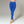 Leggings con tecnologia FIR colore active indaco lato frontale indossati a vita bassa Gsclosure.